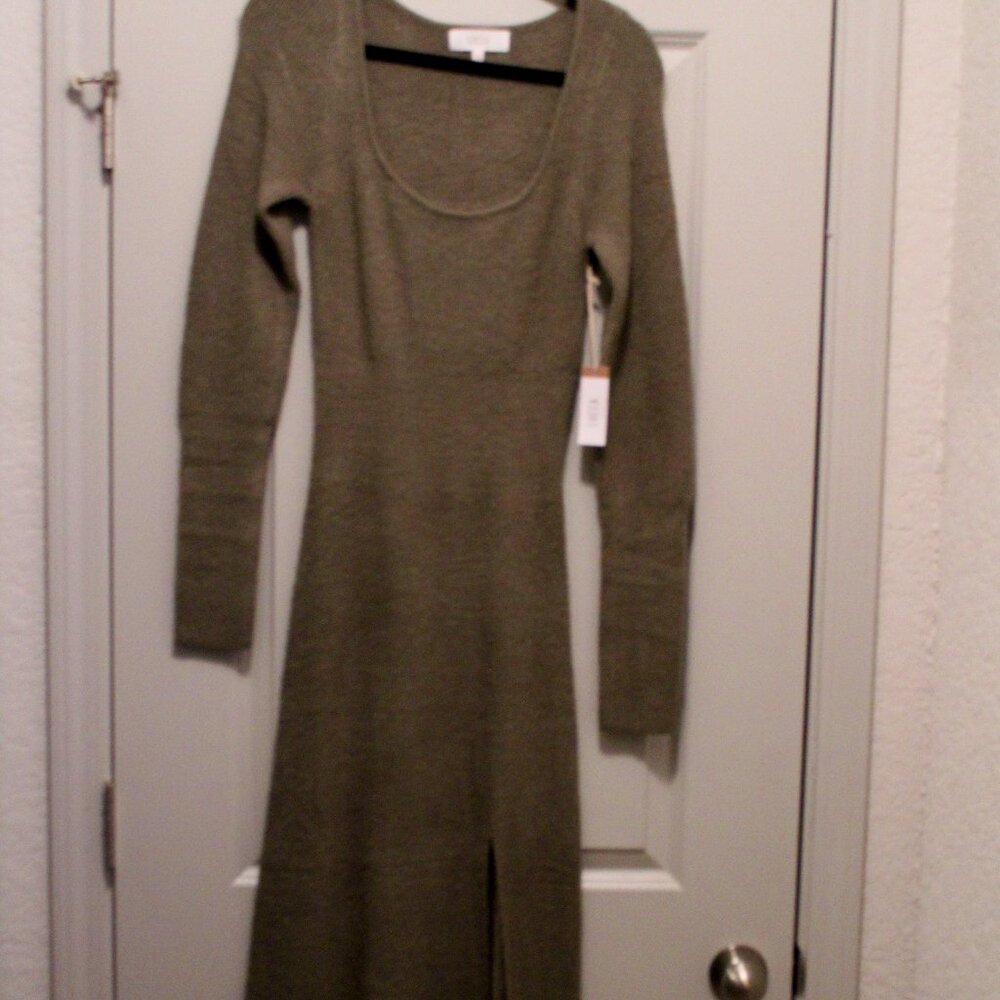 Lucca Ribbed Maxi Sweater Dress